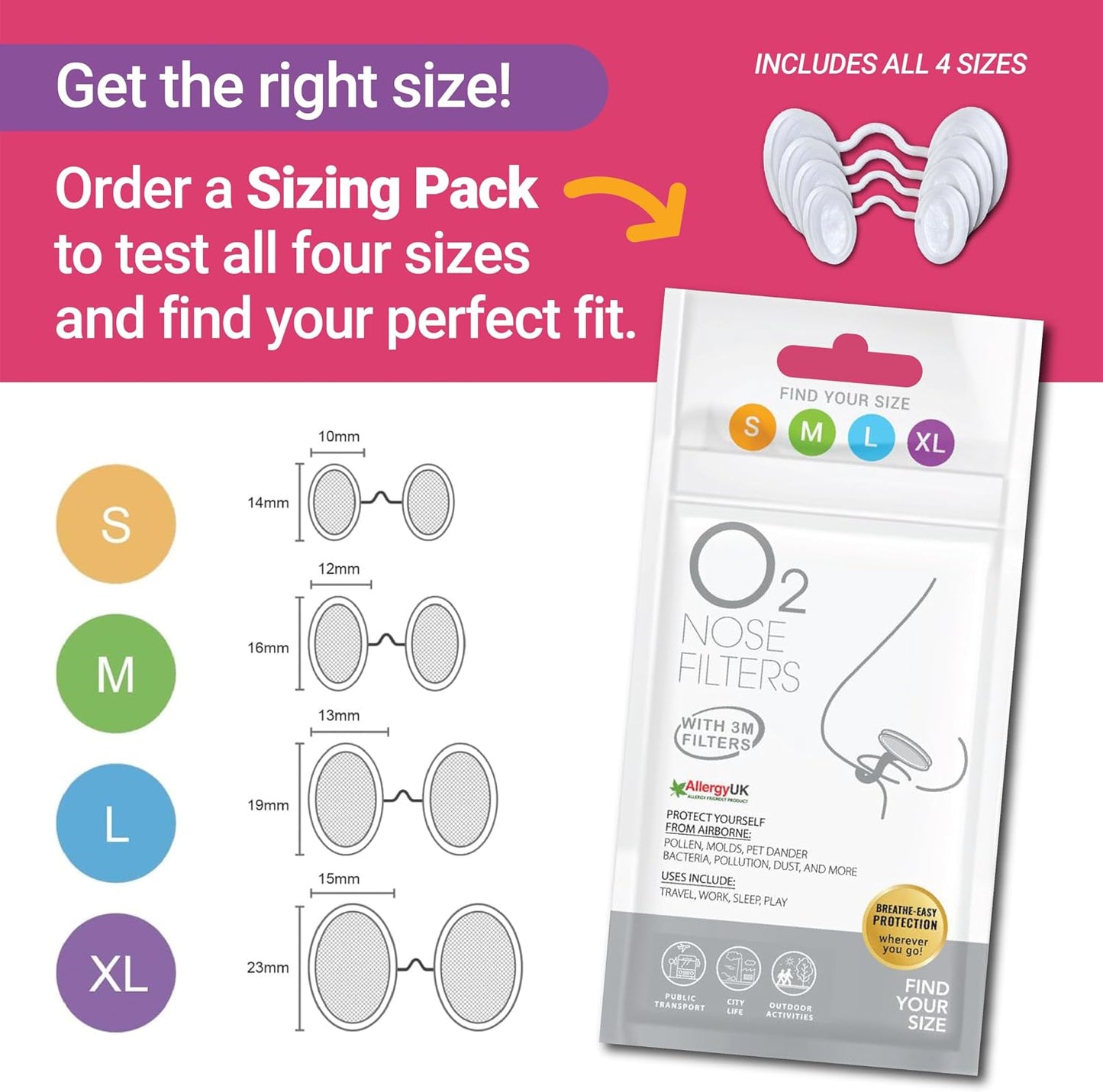 Invisible Nose Filters | Air Pollution & Allergy Protection | PM2.5 Filter
