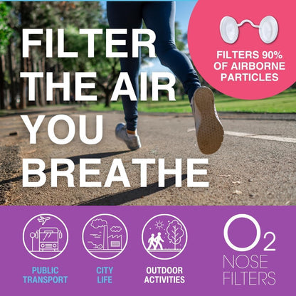 Invisible Nose Filters | Air Pollution & Allergy Protection | PM2.5 Filter
